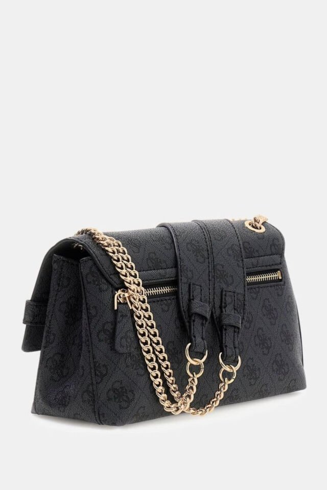 Guess Yesba Dönüştürülebilir Çapraz Askılı Çanta Siyah