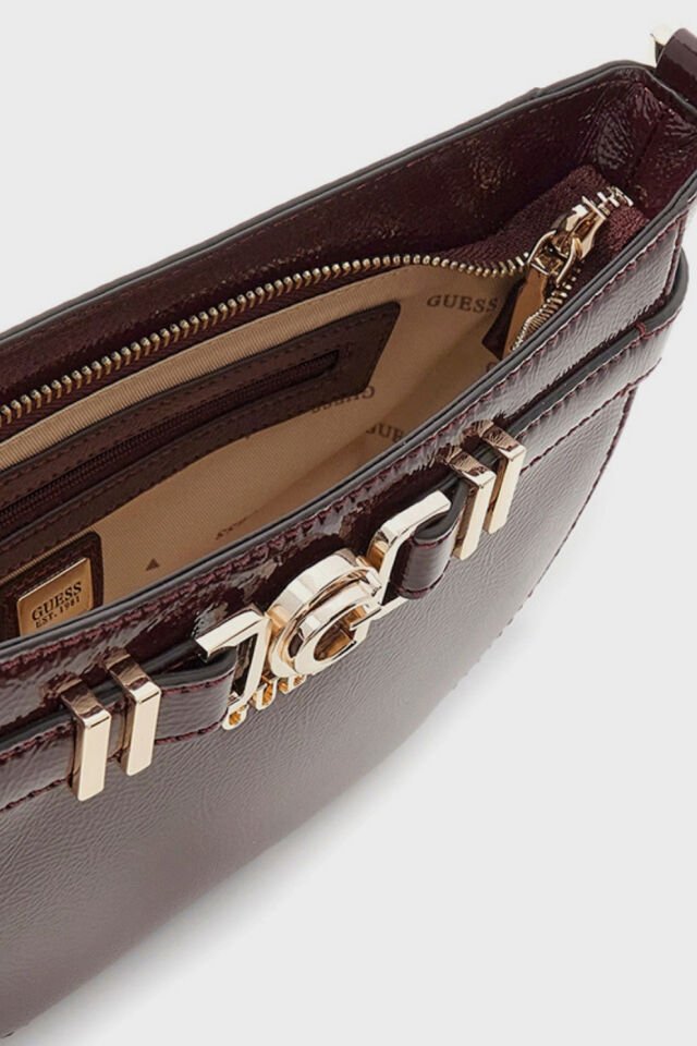 Guess Cirene Omuz Çantası Bordo
