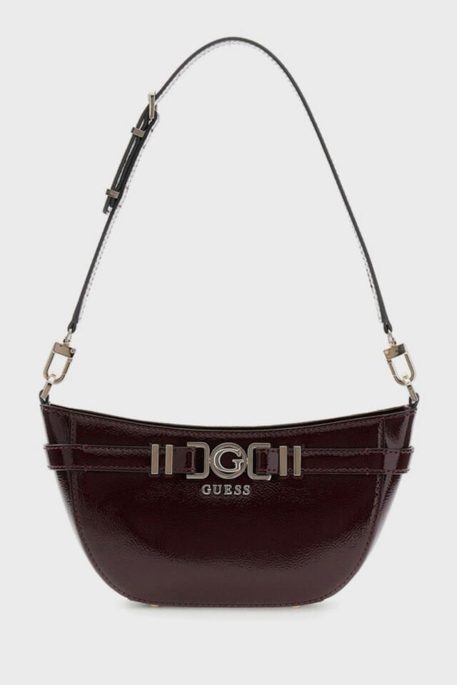 Guess Cirene Omuz Çantası Bordo