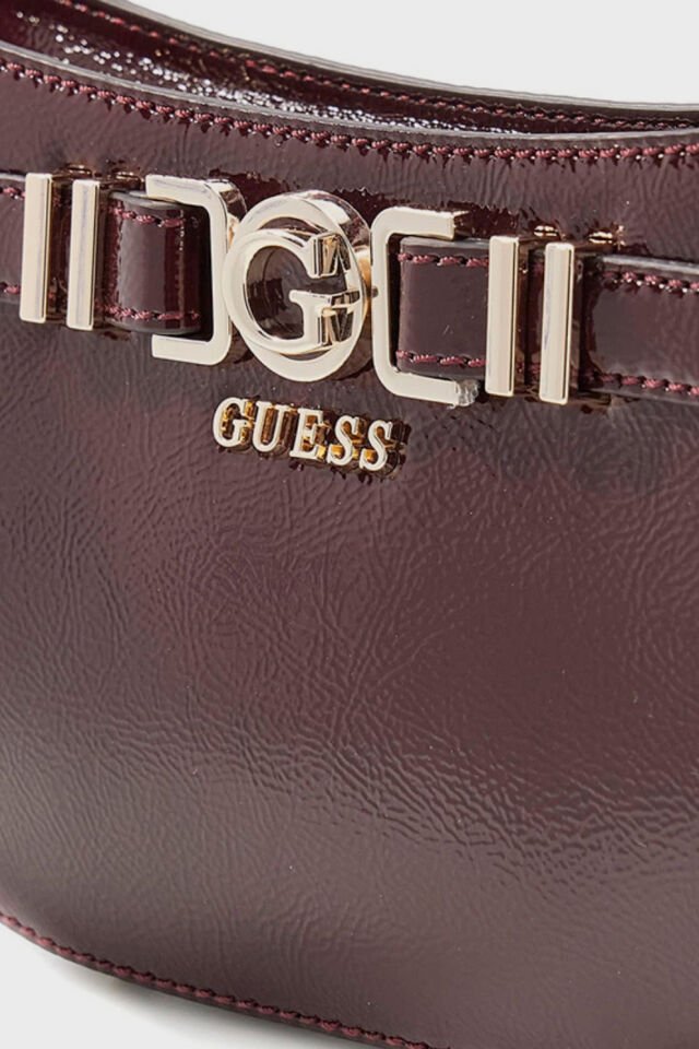 Guess Cirene Omuz Çantası Bordo