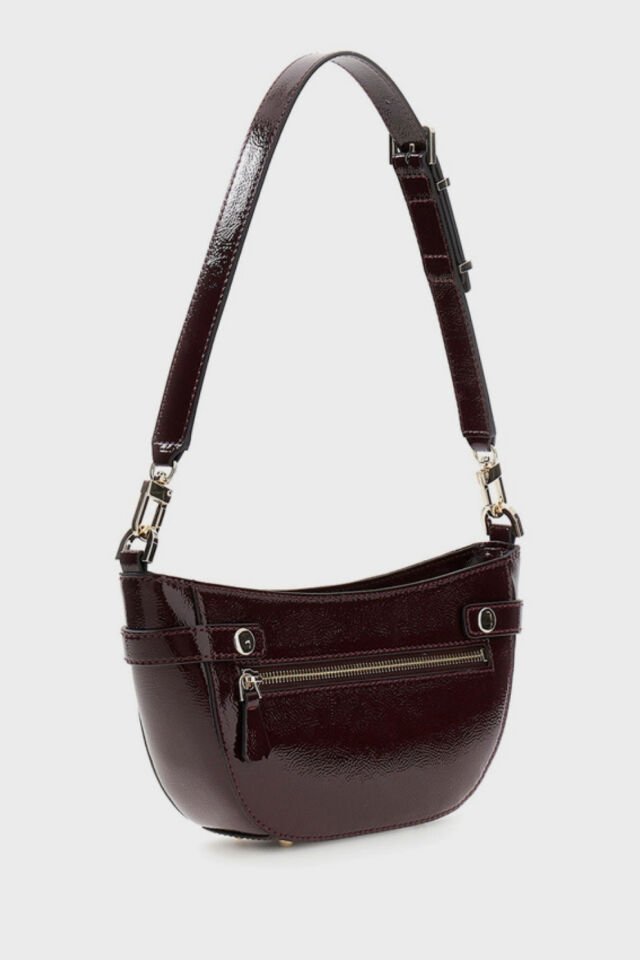 Guess Cirene Omuz Çantası Bordo