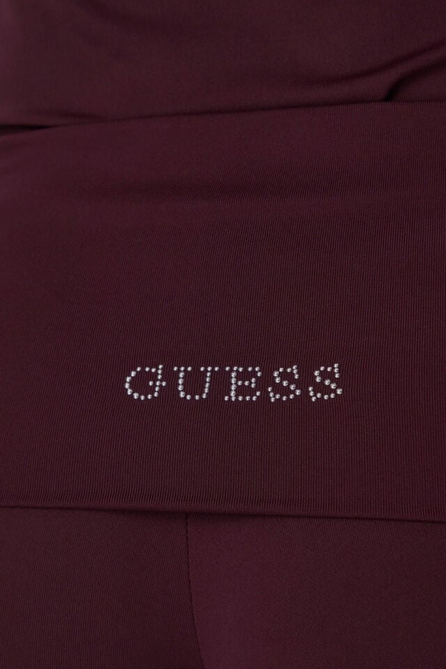 Guess Dar Kesim Tayt Bordo