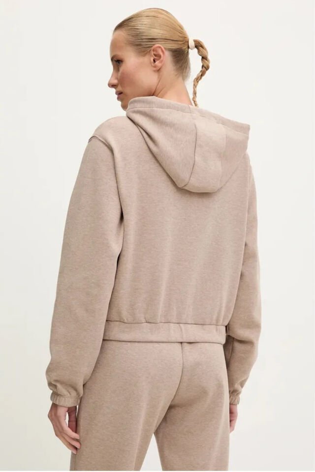 Guess Roberta Tam Fermuarlı Sweatshirt Ceket