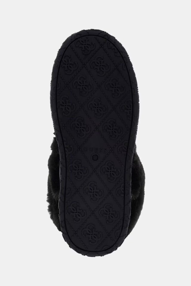 Guess Unessa Suni Kürk Bilek Botu Siyah