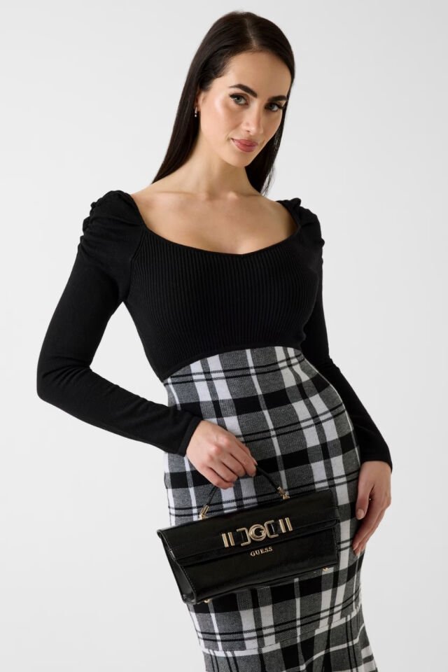 Guess Cirene Rugan El Çantası Siyah