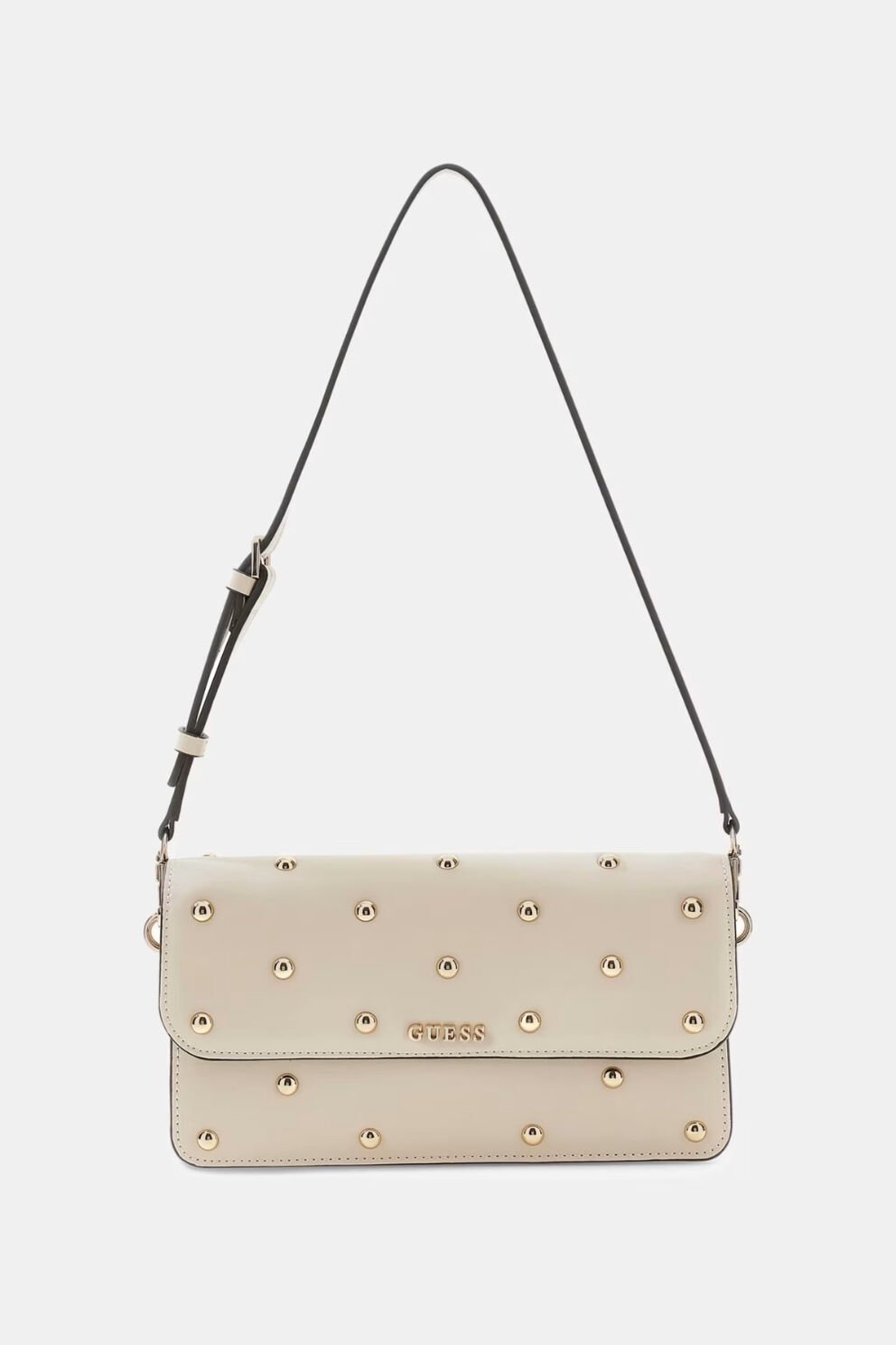 Guess Sadie Stud Omuz Çantası Bej