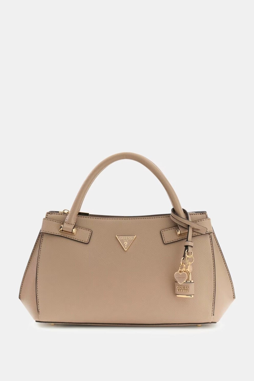 Guess Serenova Saffiano El Çantası Bej