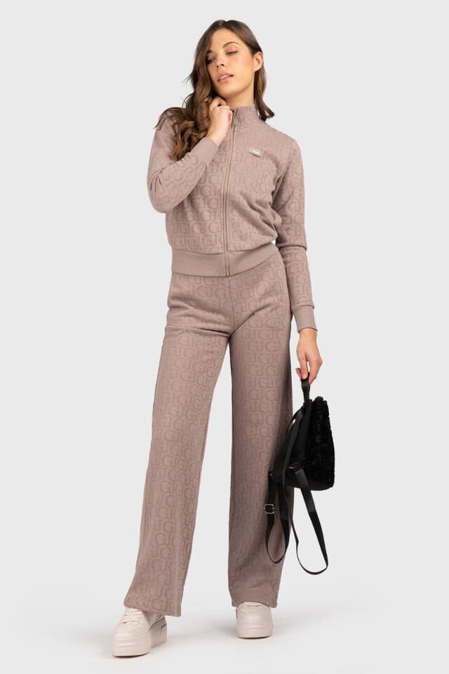 Guess Kadın Logolu Sweatshirt Hırka
