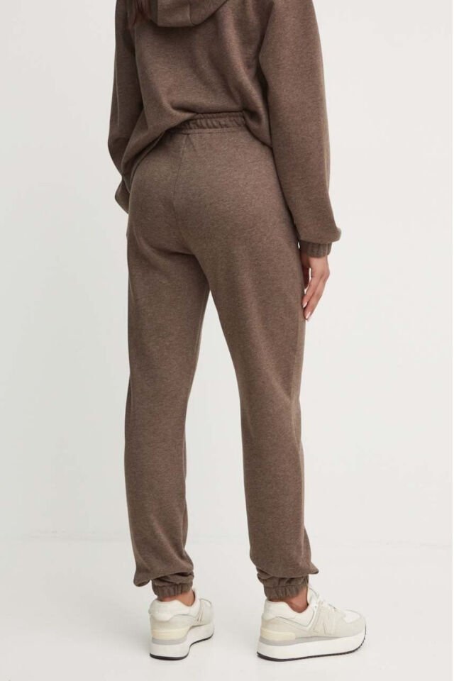 Guess Allycia Manşet Jogger Eşofman Altı Kahverengi