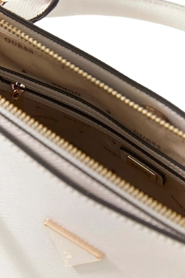 Guess Serenova Küçük Girlfriend Kadın Beyaz El Çantası