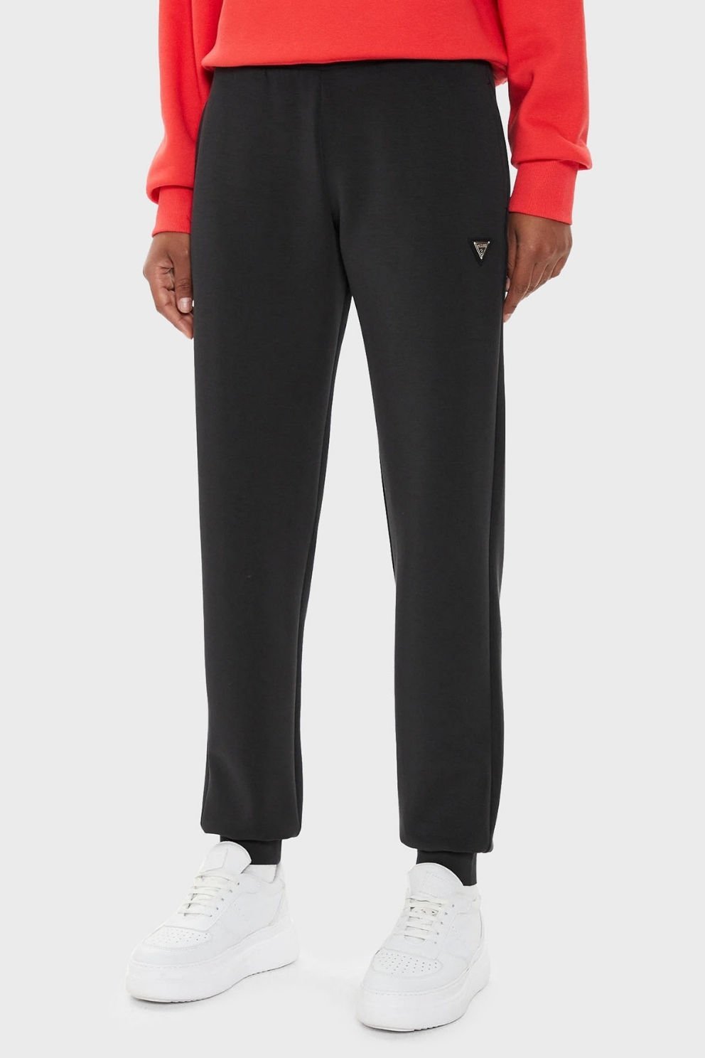 Guess Normal Bel Jogger Pantolon Siyah