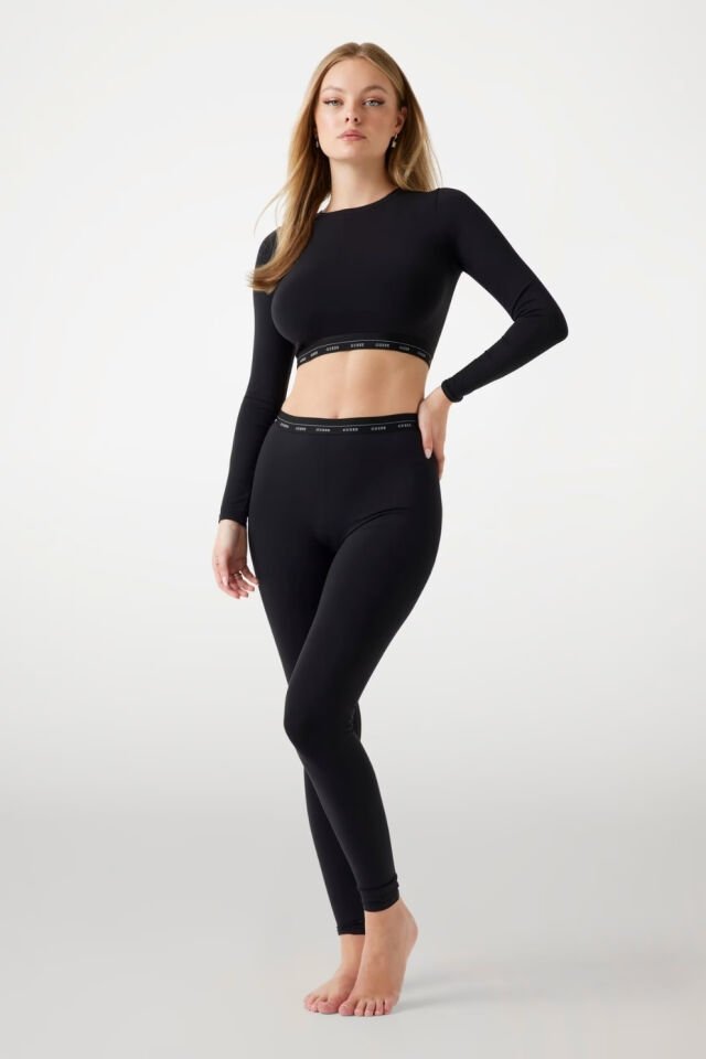 Guess Matilde Dikişsiz Tayt Siyah