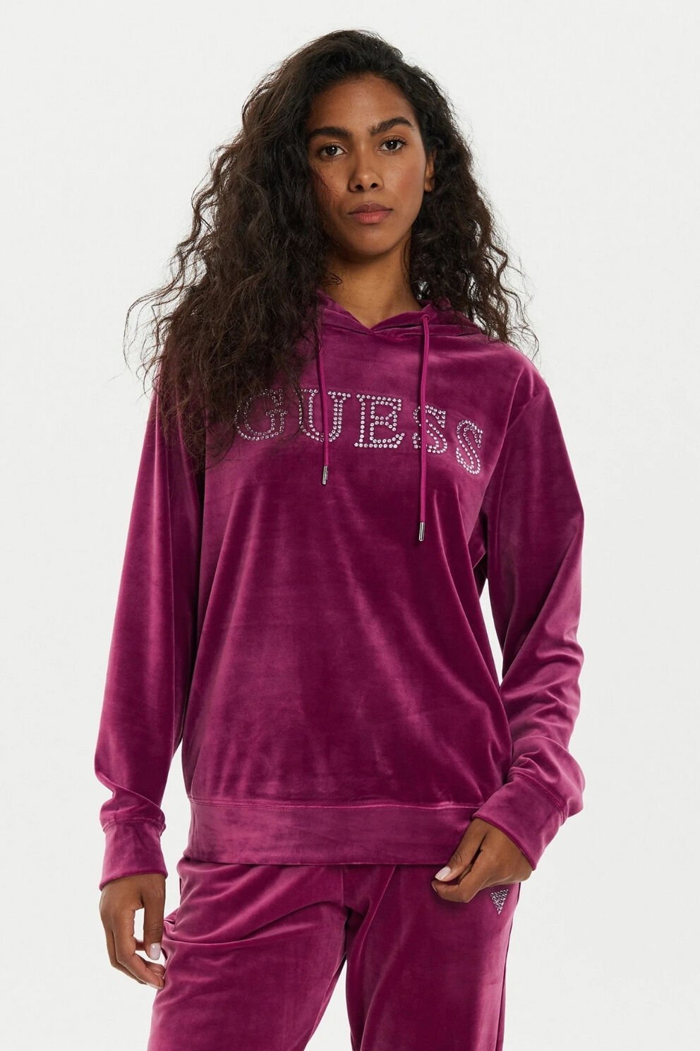 Guess Sweatshirt Rosa Regular Fit