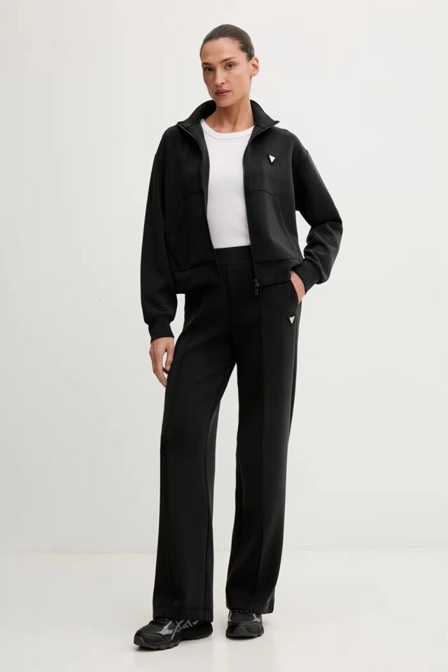 Guess Olympe Kadın Aktif Scuba Modal Karışımlı Relaxed Fit Eşofman Altı
