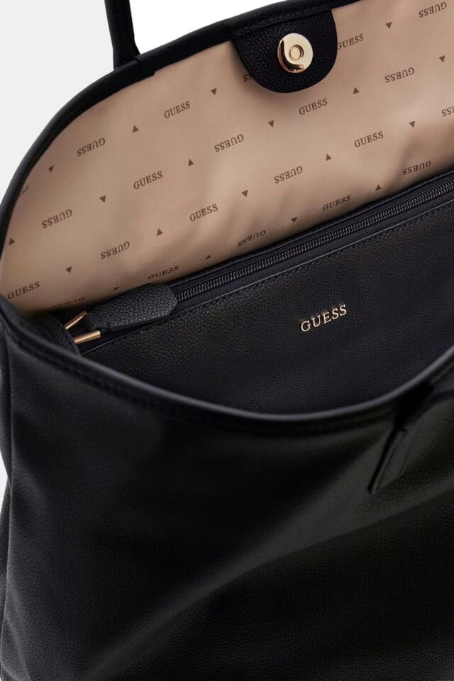 Guess  Victtoria Portföy Çantalı Shopper Çanta Siyah