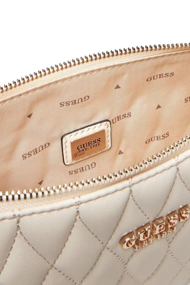 Guess Valla Kadın Ekru El Çantası