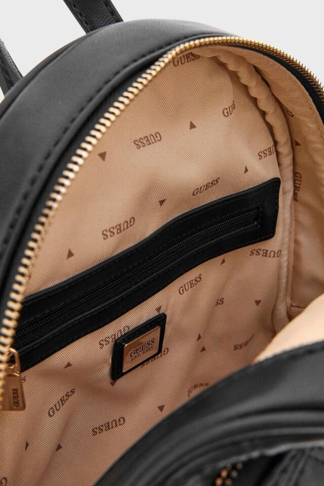 Guess Giully Kapitoneli Ayarlanabilir Omuz Askılı  Bayan Sırt Çantası Siyah