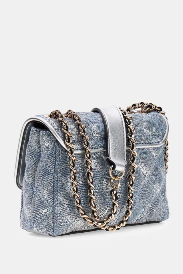 Guess Giully CrossBody Çanta Açık Mavi