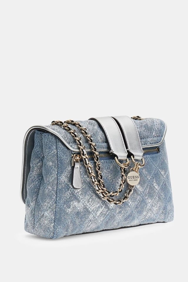 Guess Giully CrossBody Çanta Açık Mavi