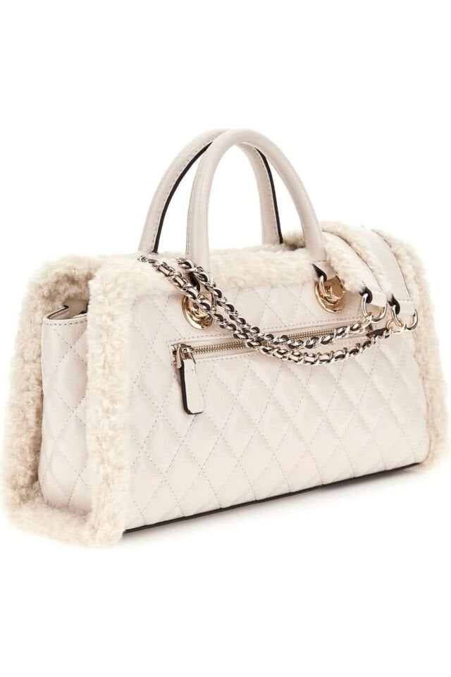 Guess Lida Kadın Ekru El Çantası
