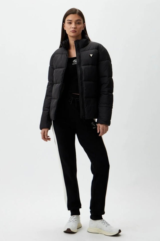 Guess New Claudia Kadın Aktif Mont Siyah