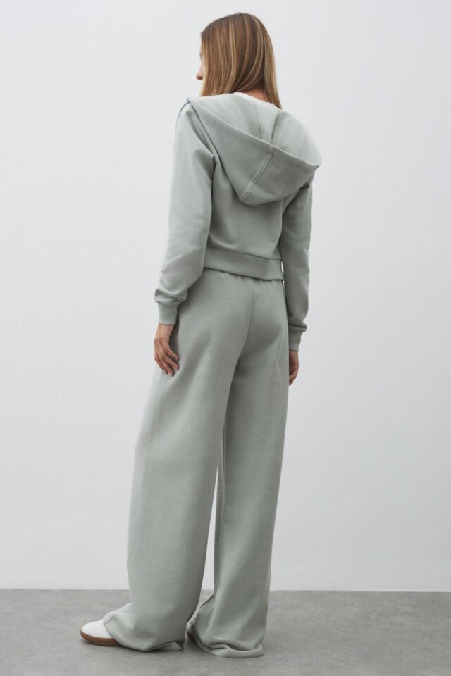Guess Bol Paça Pantolon Yeşil