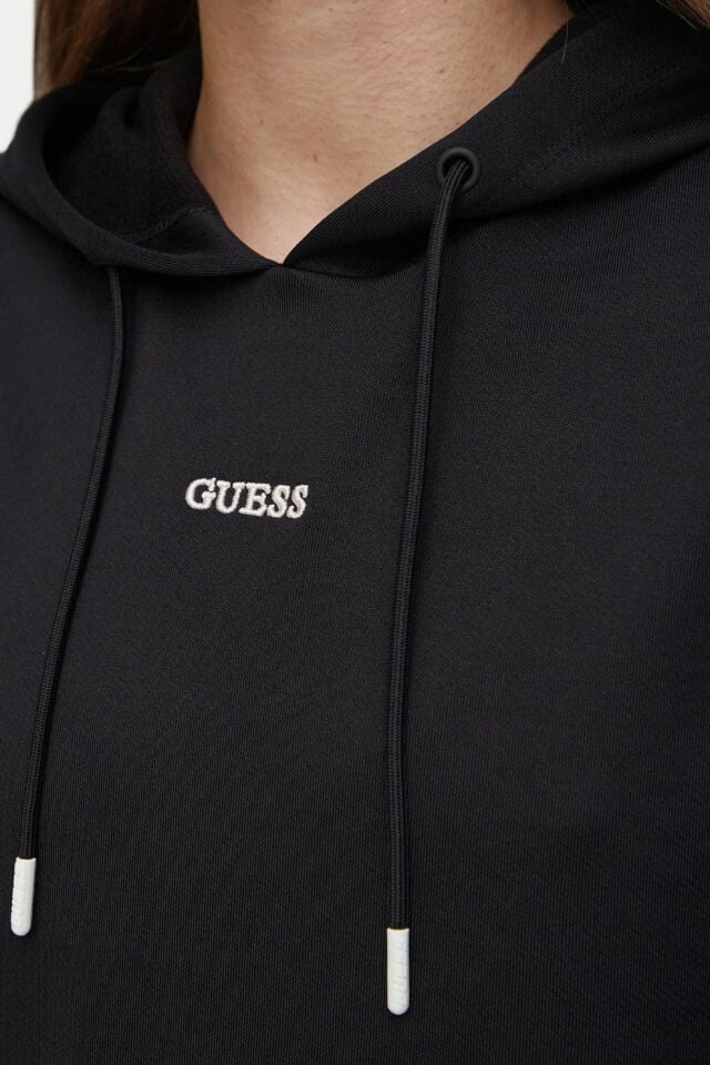 Guess Oversize Sweatshirt Siyah