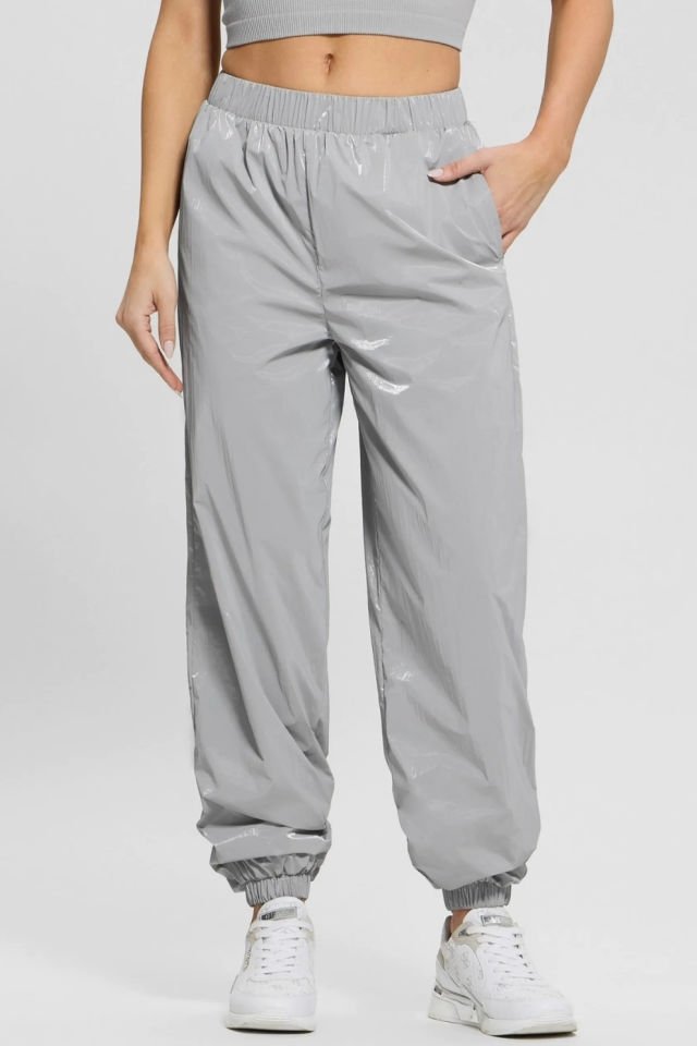 Guess Kadın Spor Uzun Pantolon Chris Gri