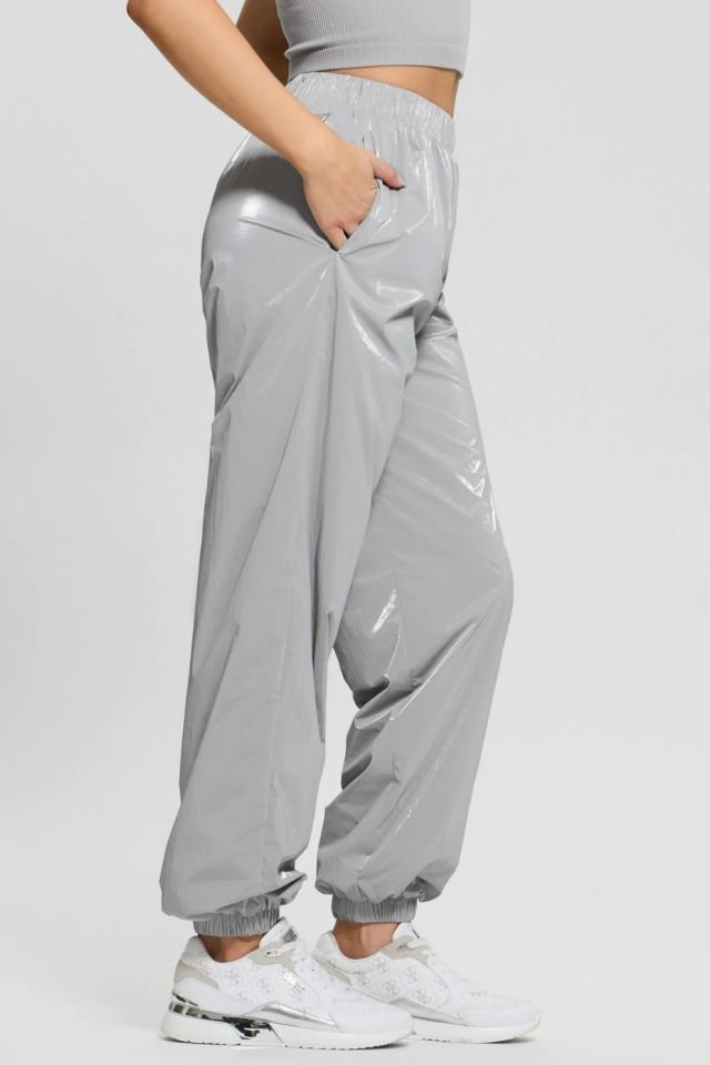 Guess Kadın Spor Uzun Pantolon Chris Gri