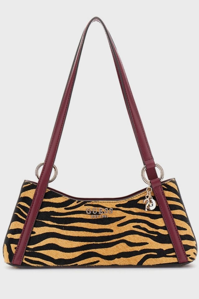 Guess Domıtılla Hayvan Desenli Omuz Çantası