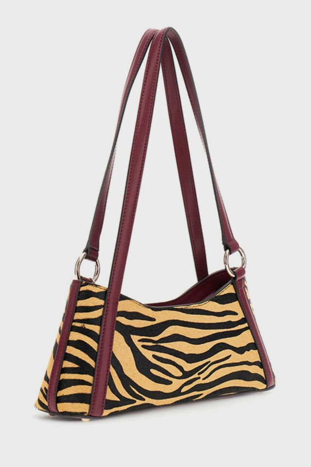 Guess Domıtılla Hayvan Desenli Omuz Çantası