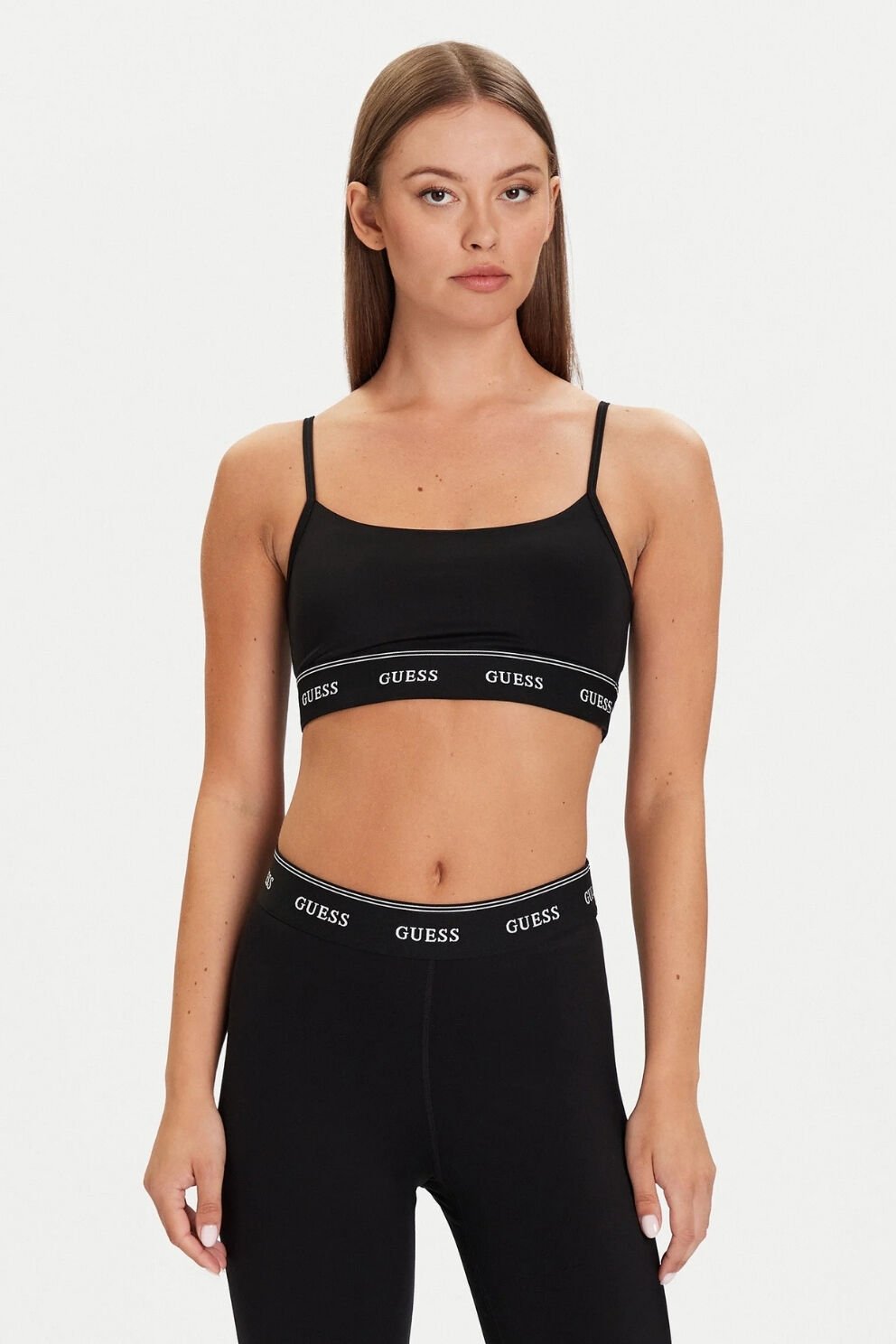 Guess Sütyen üstü Bra Siyah