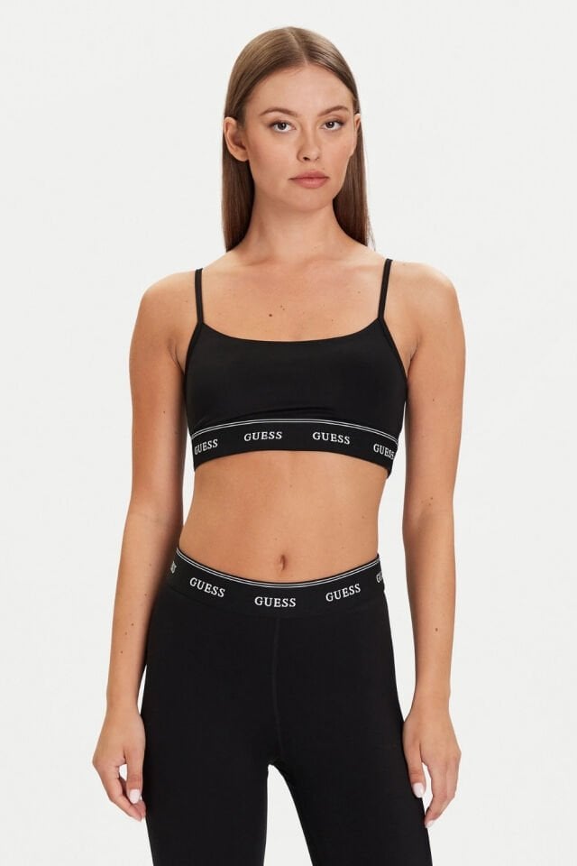 Guess Sütyen üstü Bra Siyah