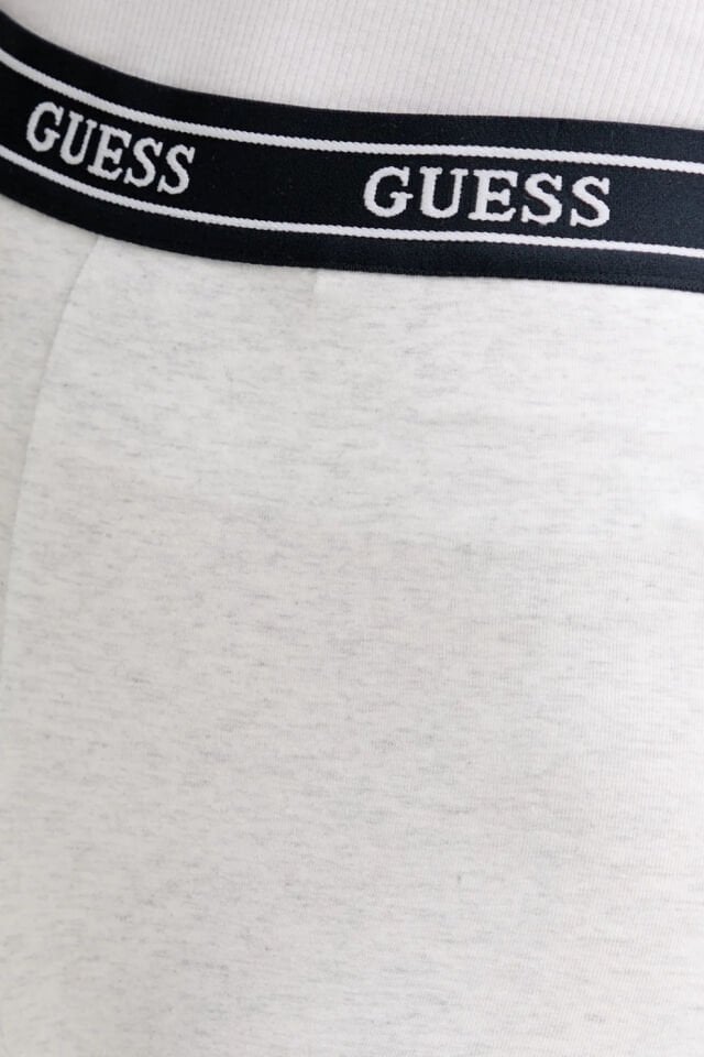 Guess Alıne Beli Lastikli Şort Gri