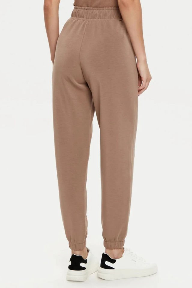 Guess Olympe Regular Fit Lastikli Bel Ribanalı Paça Jogger Bayan Pantolon