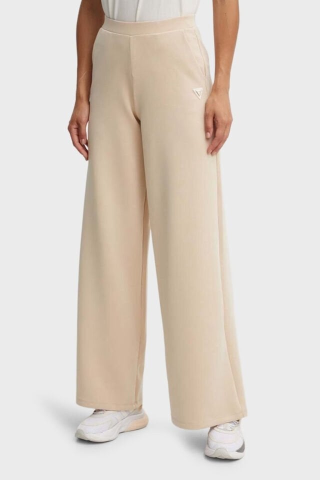 Guess Geniş Paçalı Pantolon Bej