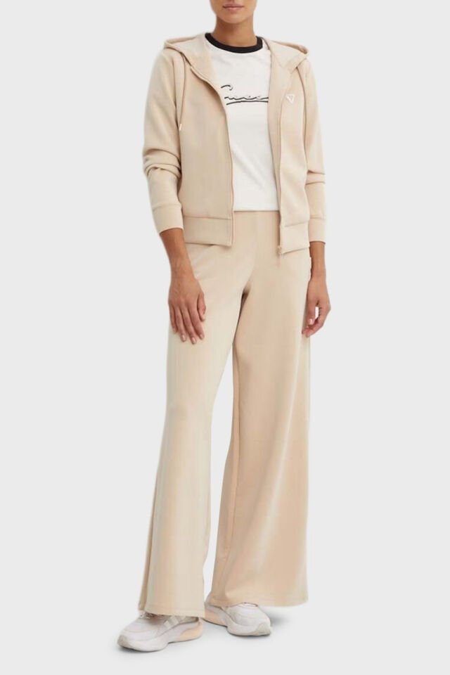 Guess Geniş Paçalı Pantolon Bej