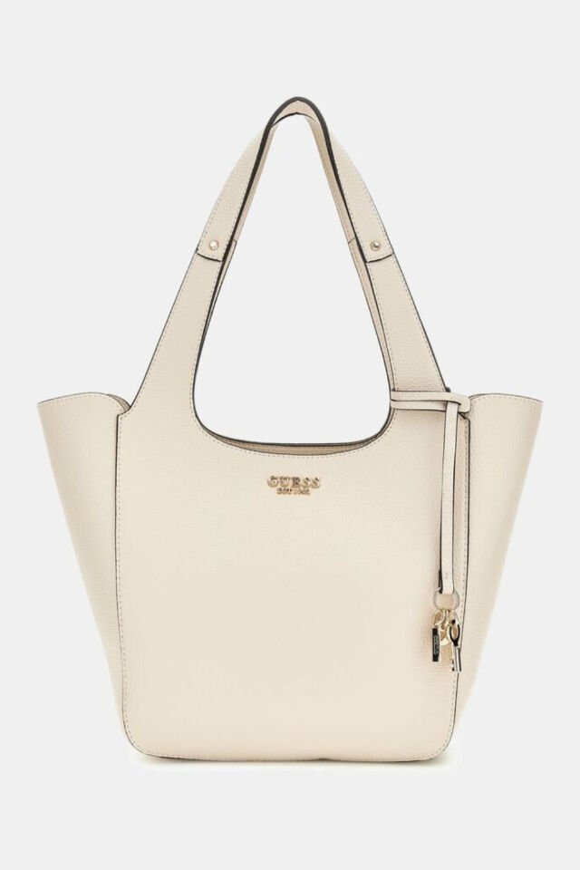 Guess Calista Pochette Alışveriş Çantası Beyaz