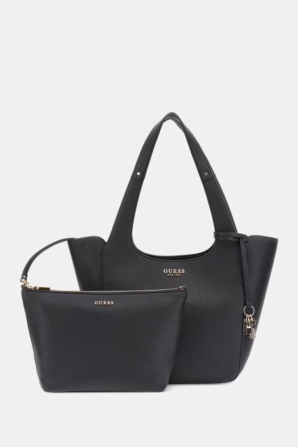 Guess Calista Pochette Alışveriş Çantası Siyah