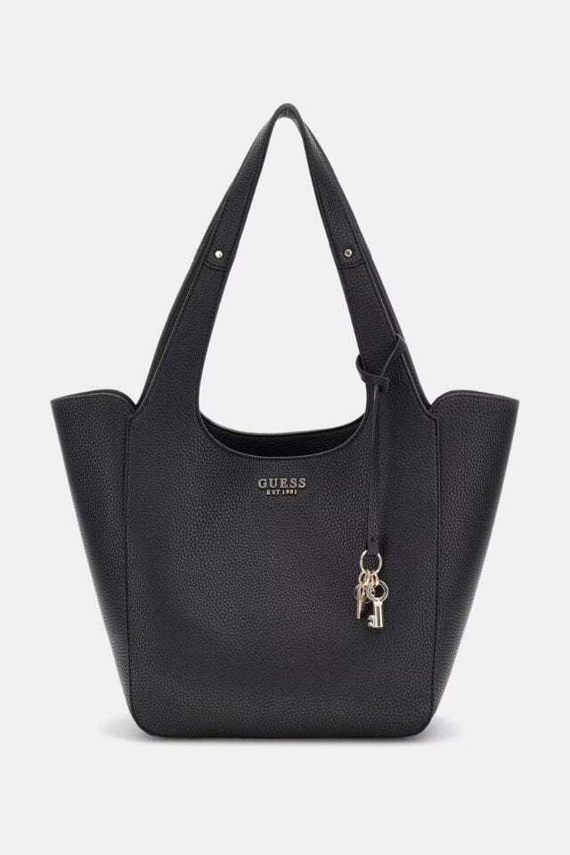 Guess Calista Pochette Alışveriş Çantası Siyah