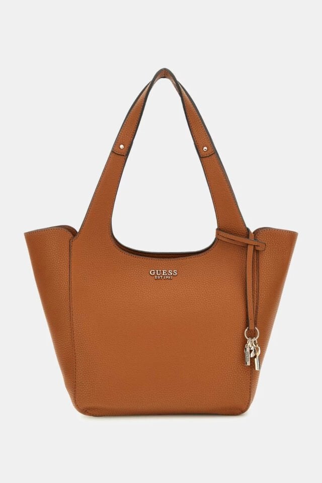 Guess Calista Pochette Alışveriş Çantası Karamel