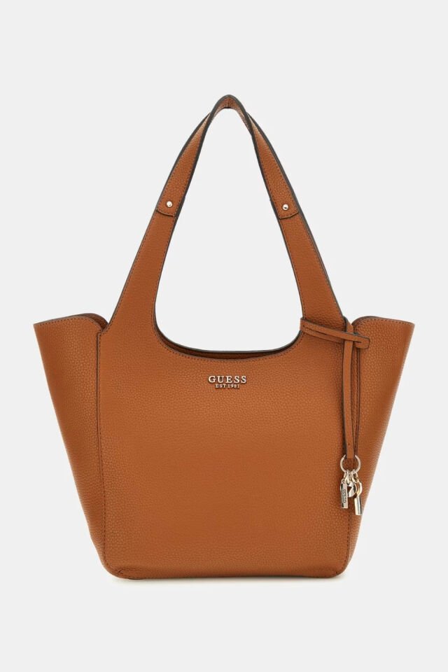 Guess Calista Pochette Alışveriş Çantası Karamel