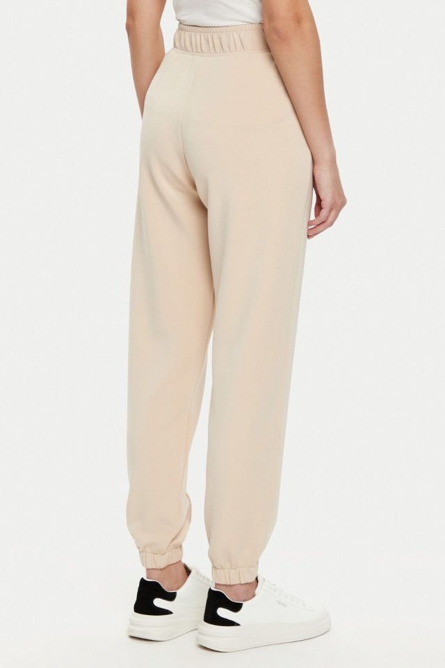 Guess Olympe Regular Fit Lastikli Bel Ribanalı Paça Jogger Bayan Pantolon