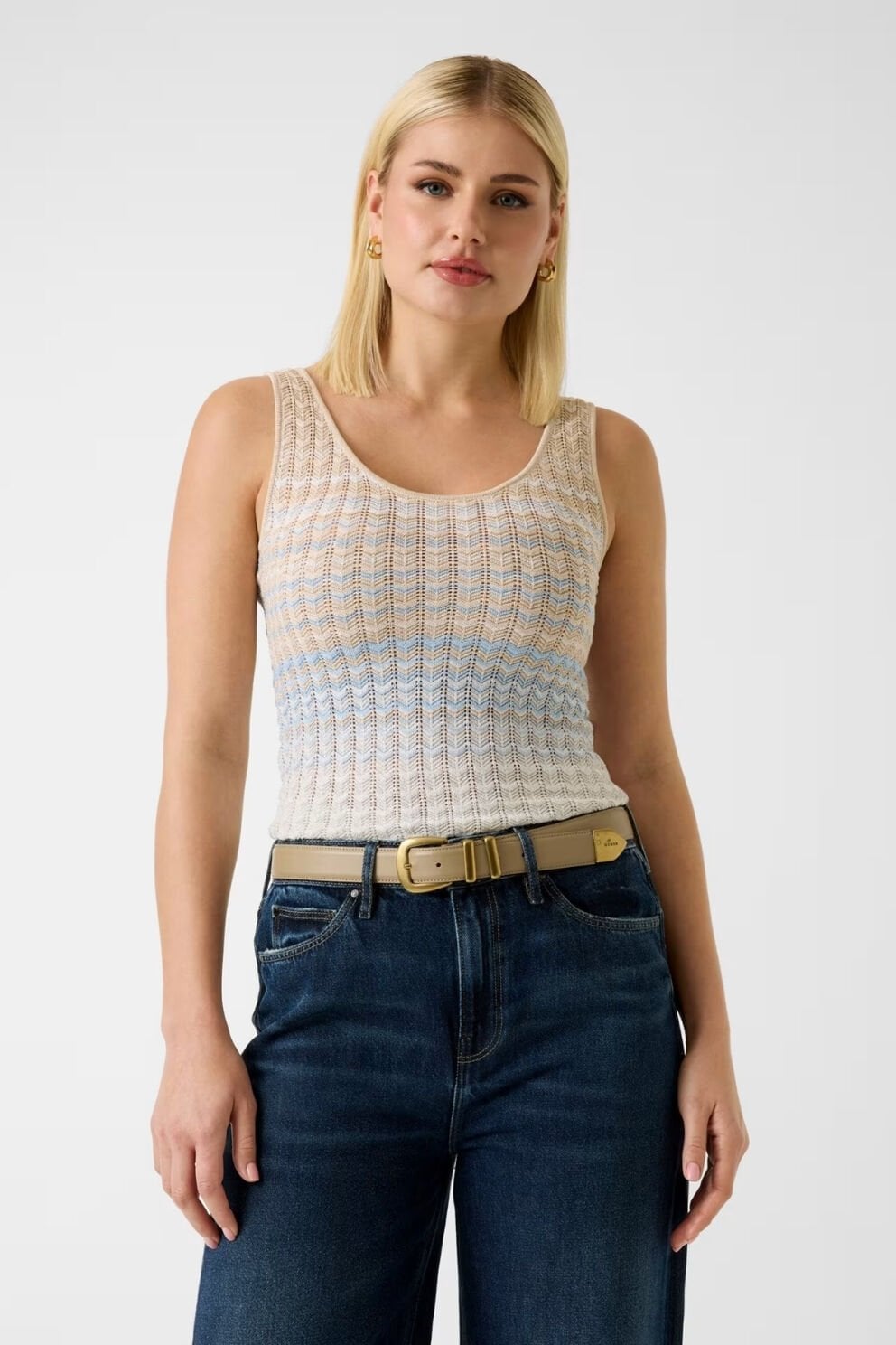 Guess Örgü Askılı Bluz