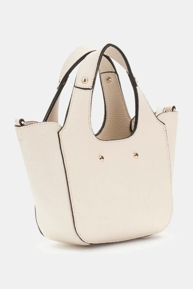 Guess Calista Pochette El Çantası Beyaz