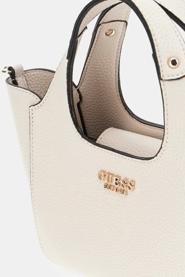Guess Calista Pochette El Çantası Beyaz