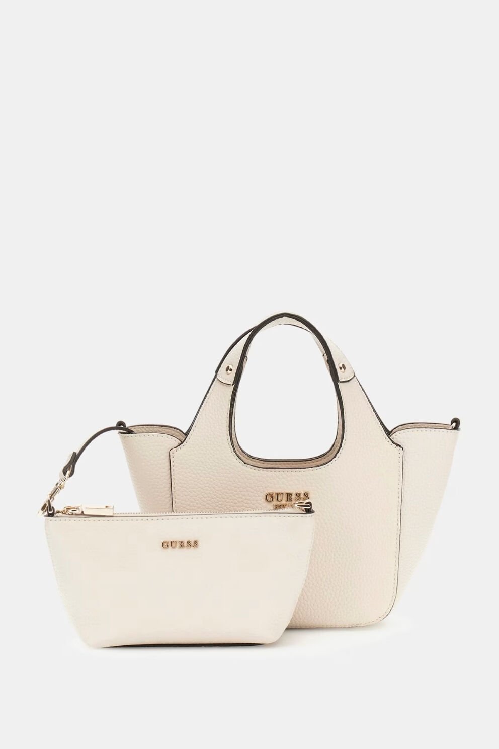 Guess Calista Pochette El Çantası Beyaz