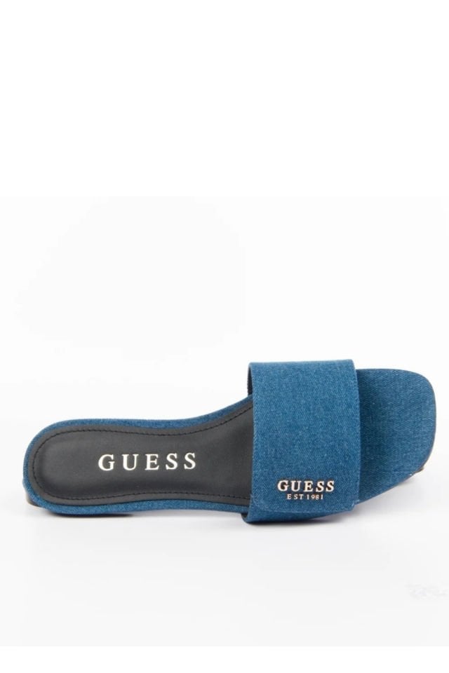 Guess Classic Kadın Terlik Mavi