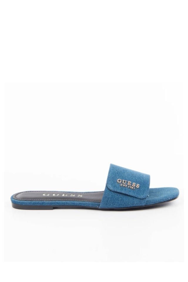 Guess Classic Kadın Terlik Mavi