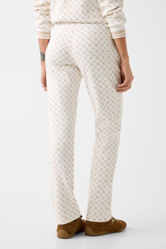 Guess Dalgıç Logosu Bulunan Eşofman Altı Bej